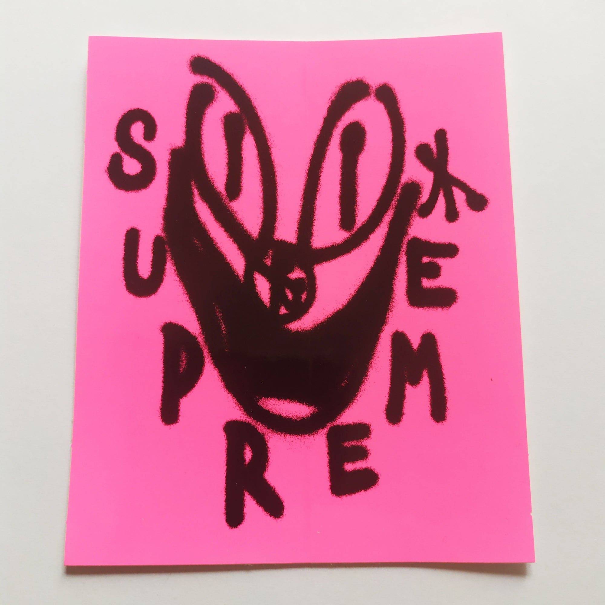 Supreme Skate Sticker - SkateboardStickers.com