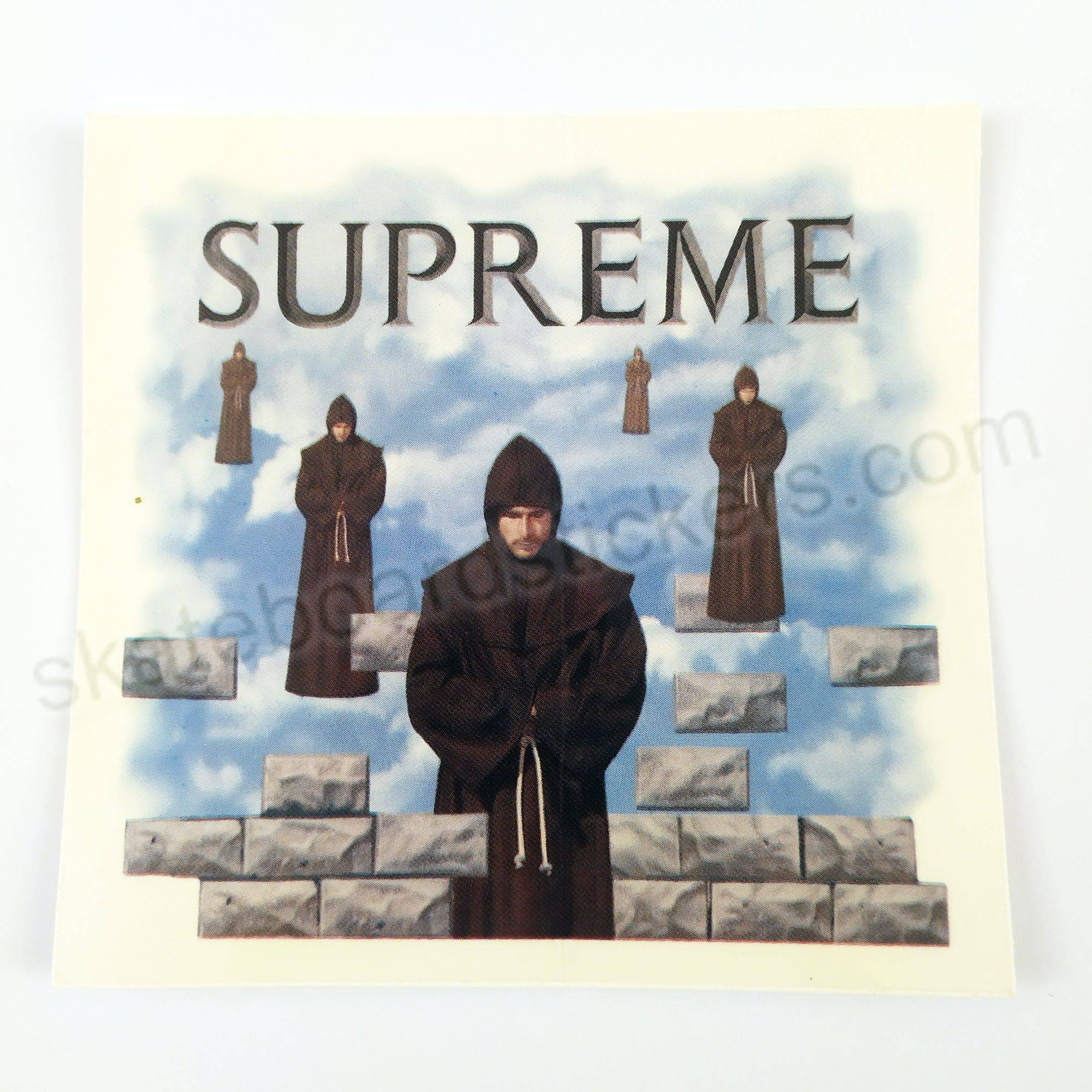 Supreme Clothing "Levitation" Sticker - SkateboardStickers.com