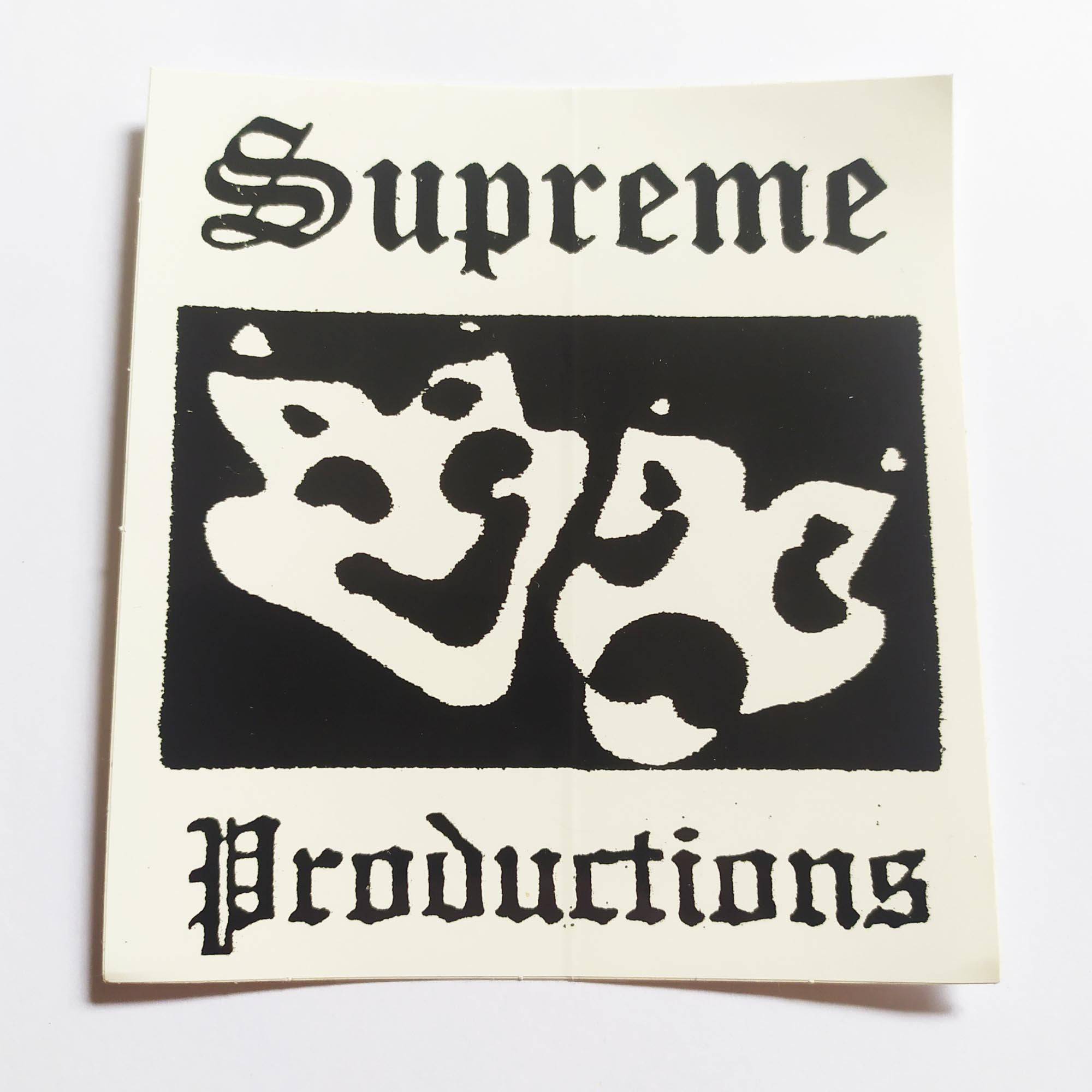 Supreme Skate Sticker - Supreme Productions - SkateboardStickers.com