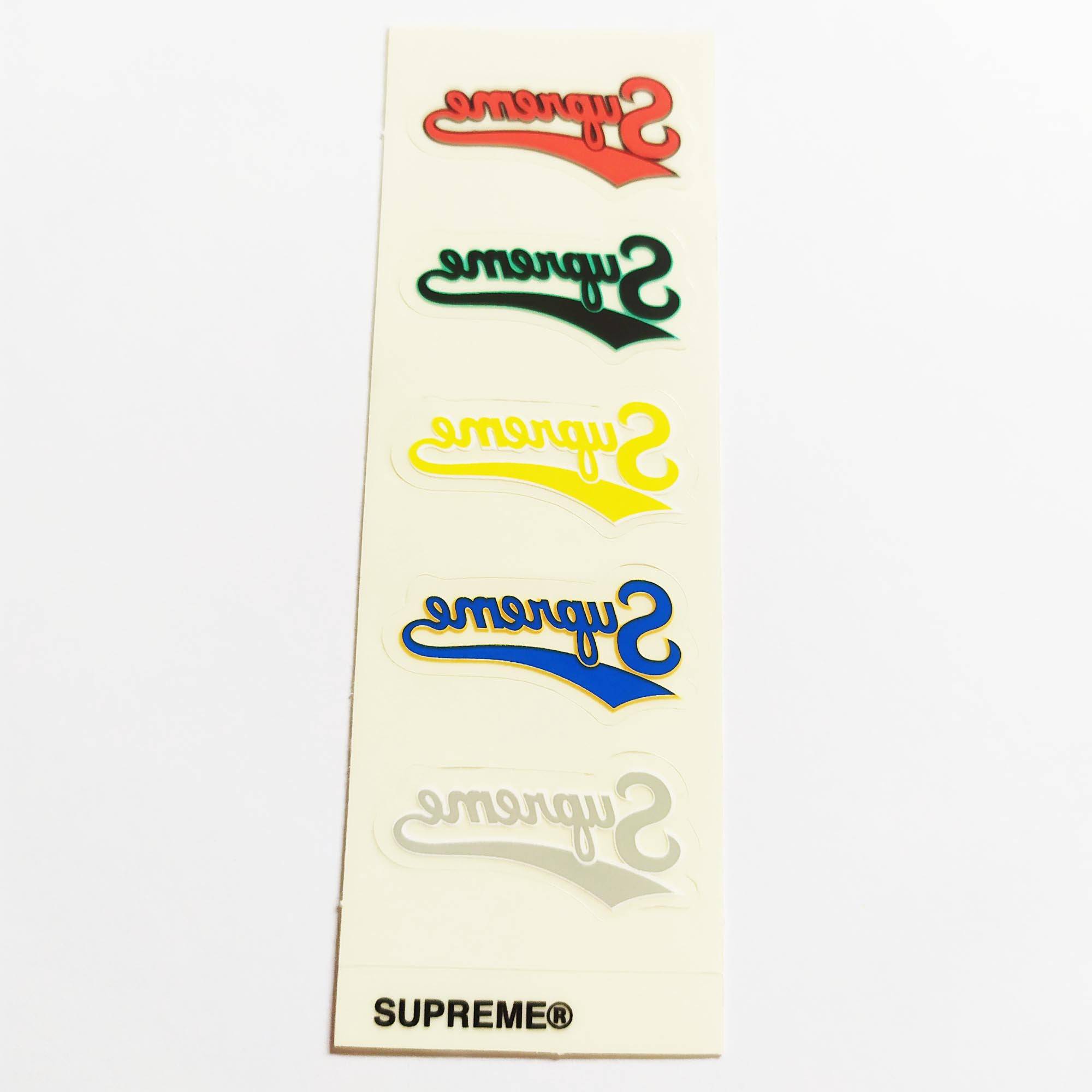 Supreme Skate Sticker - Base mini sheet - SkateboardStickers.com