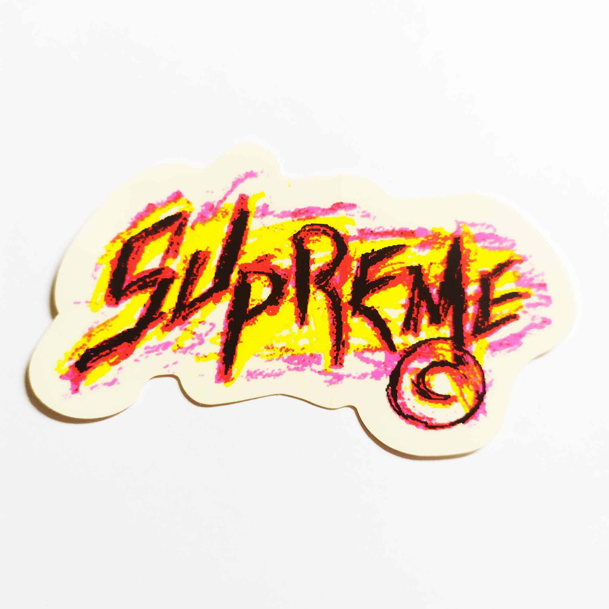 Supreme Skate Sticker - SkateboardStickers.com