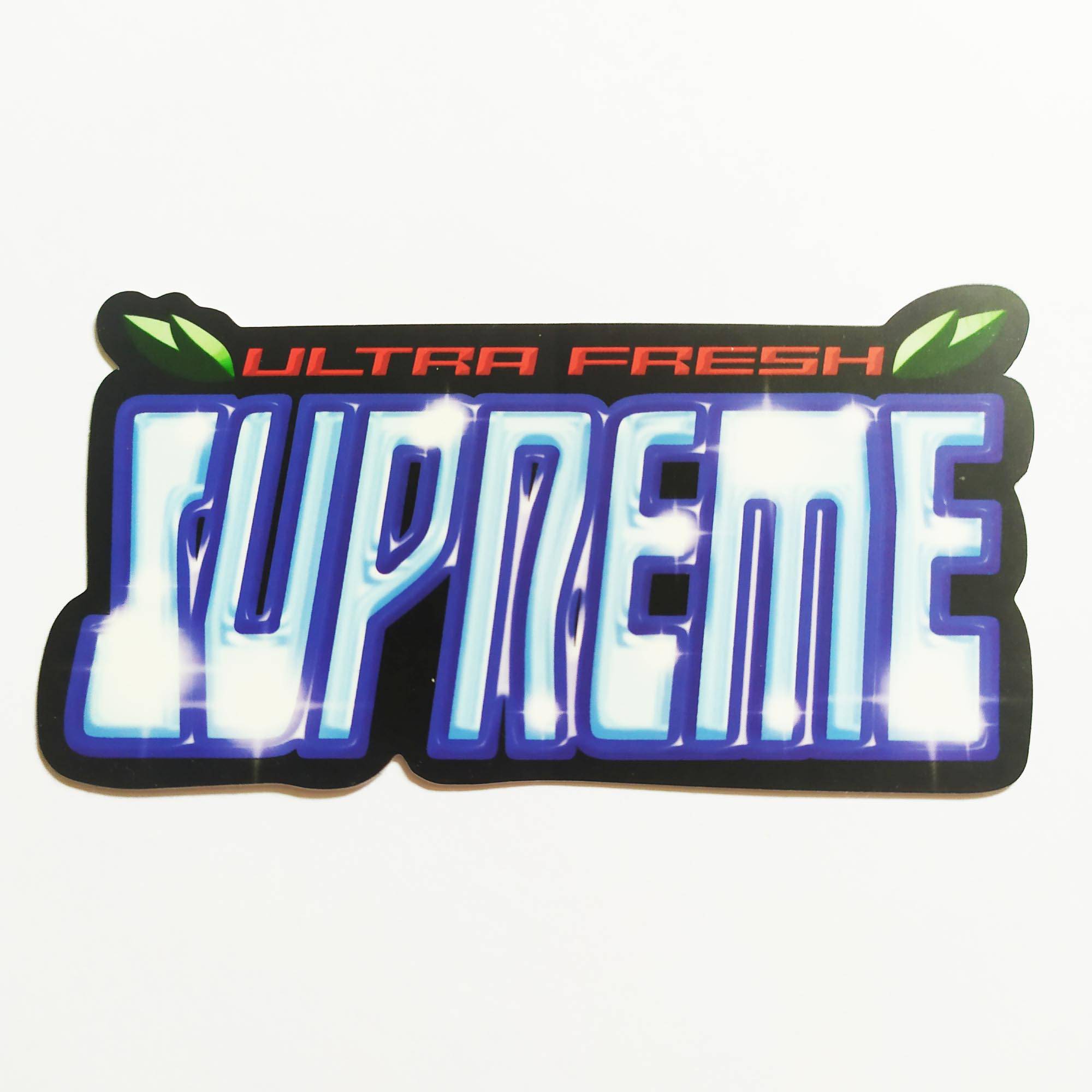 Supreme Skate Sticker - Ultra Fresh - SkateboardStickers.com
