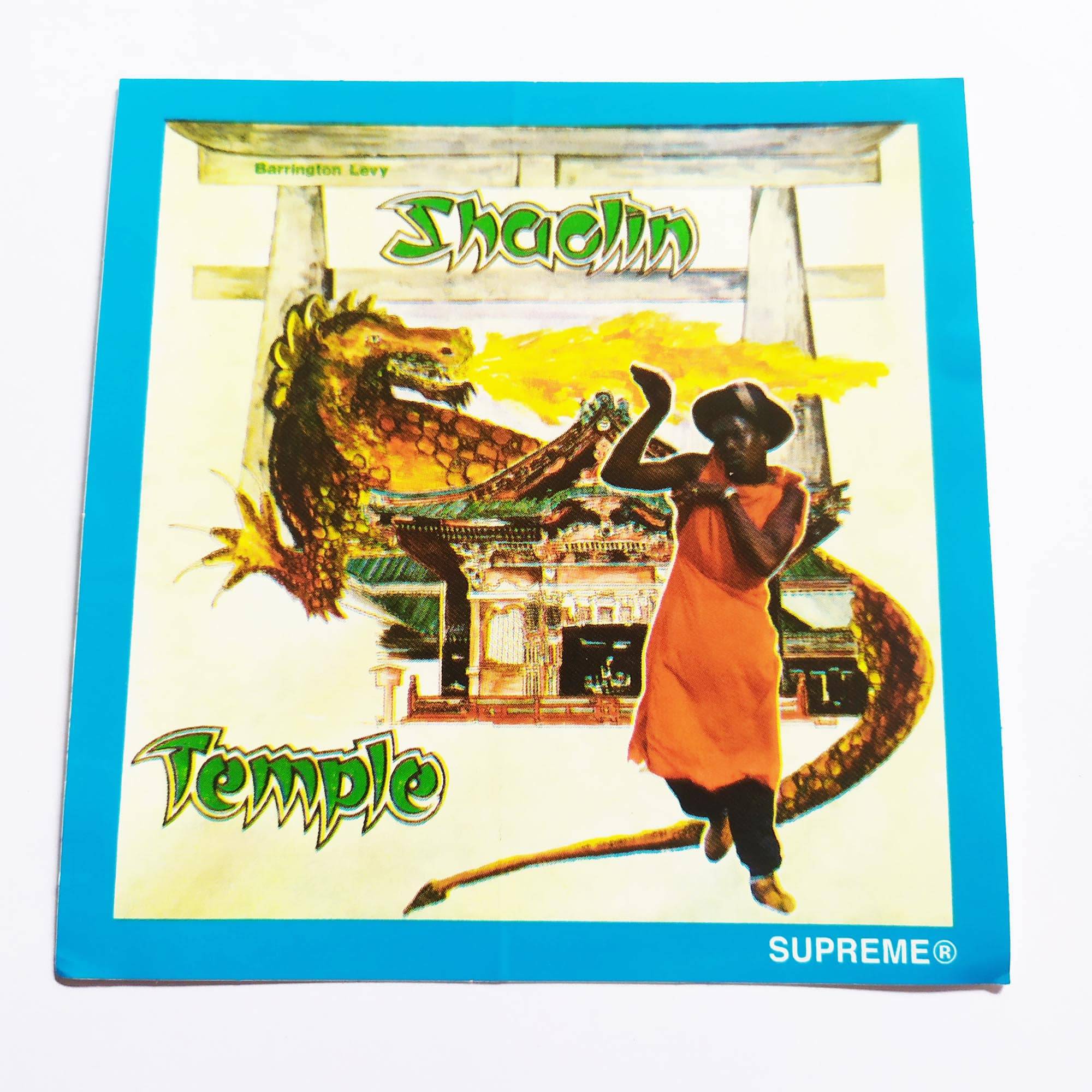 Supreme Skate Sticker - Shaolin Temple - SkateboardStickers.com