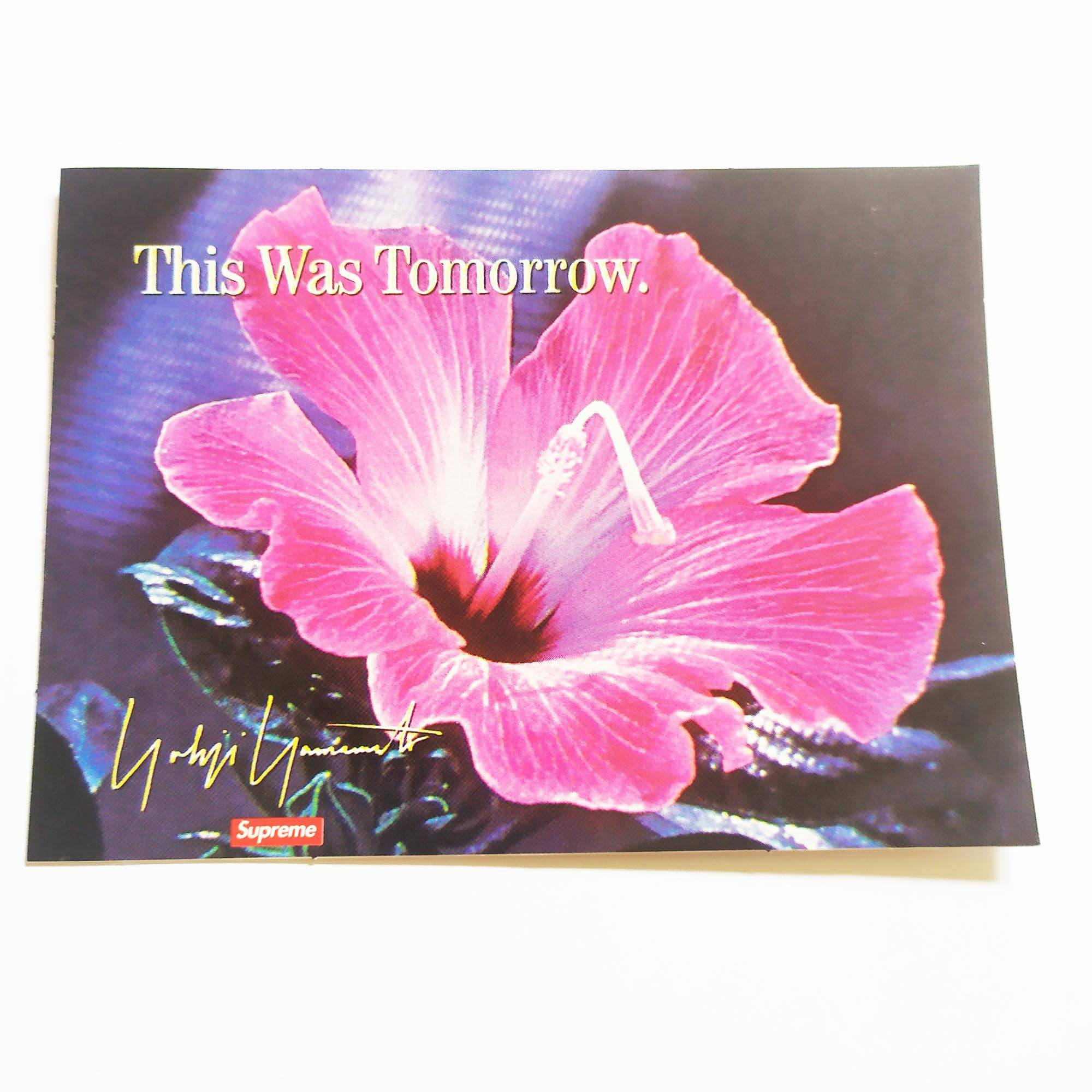 Supreme Skate Sticker - This Was Tomorrow - SkateboardStickers.com