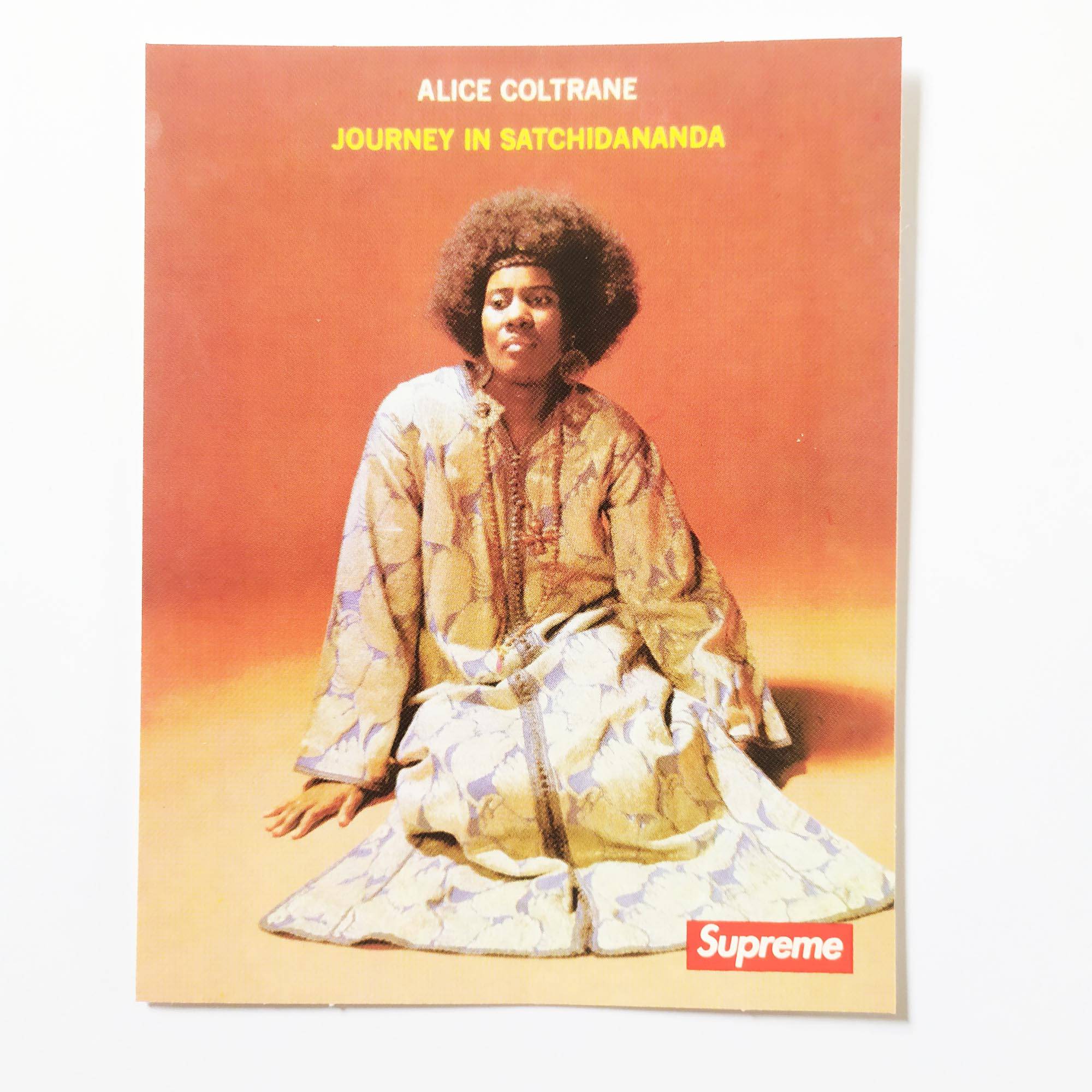 Supreme Skate Sticker - Alice Coltrane - SkateboardStickers.com