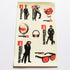 Quiksilver Surf Sticker Sheet - SkateboardStickers.com