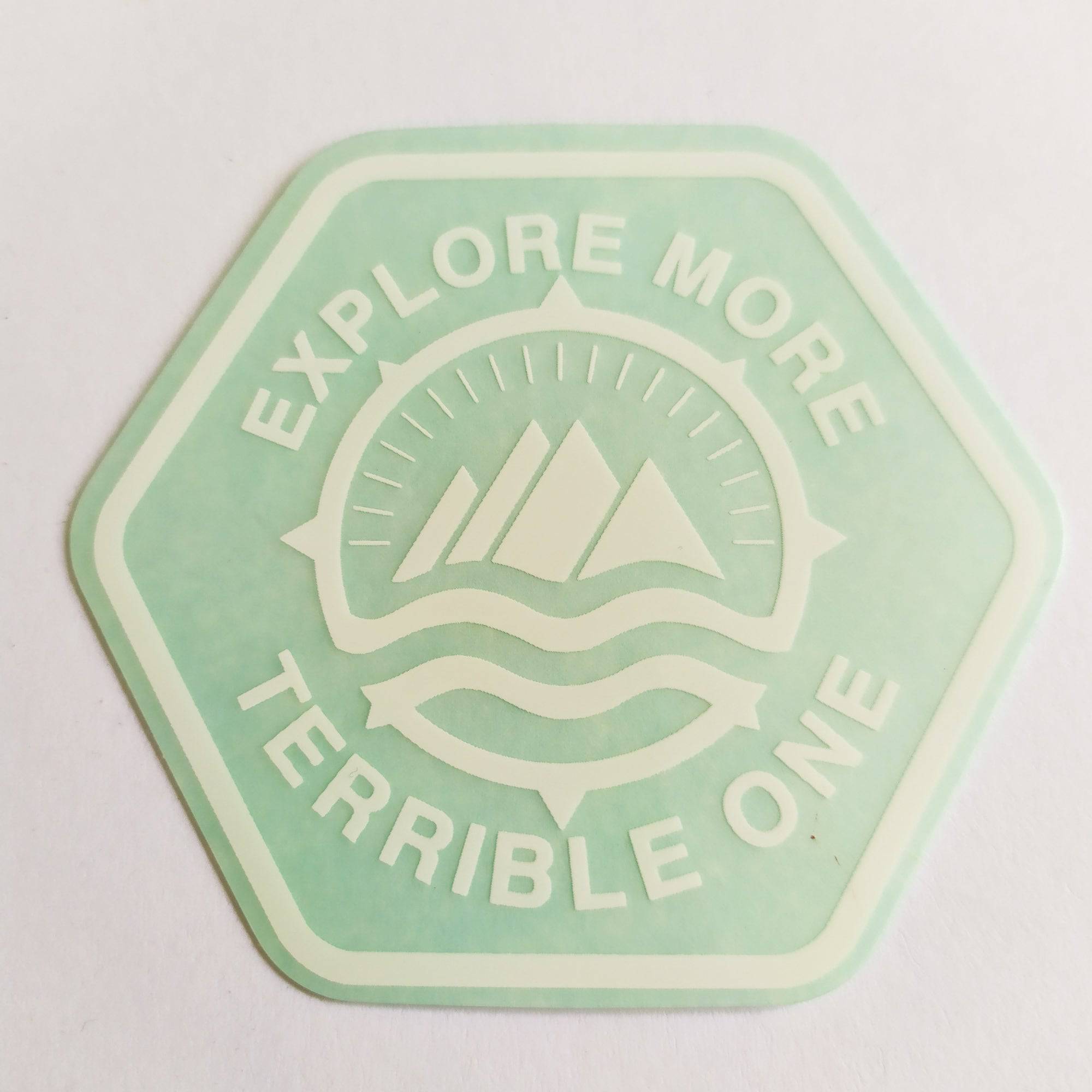 Terrible One BMX Sticker - SkateboardStickers.com