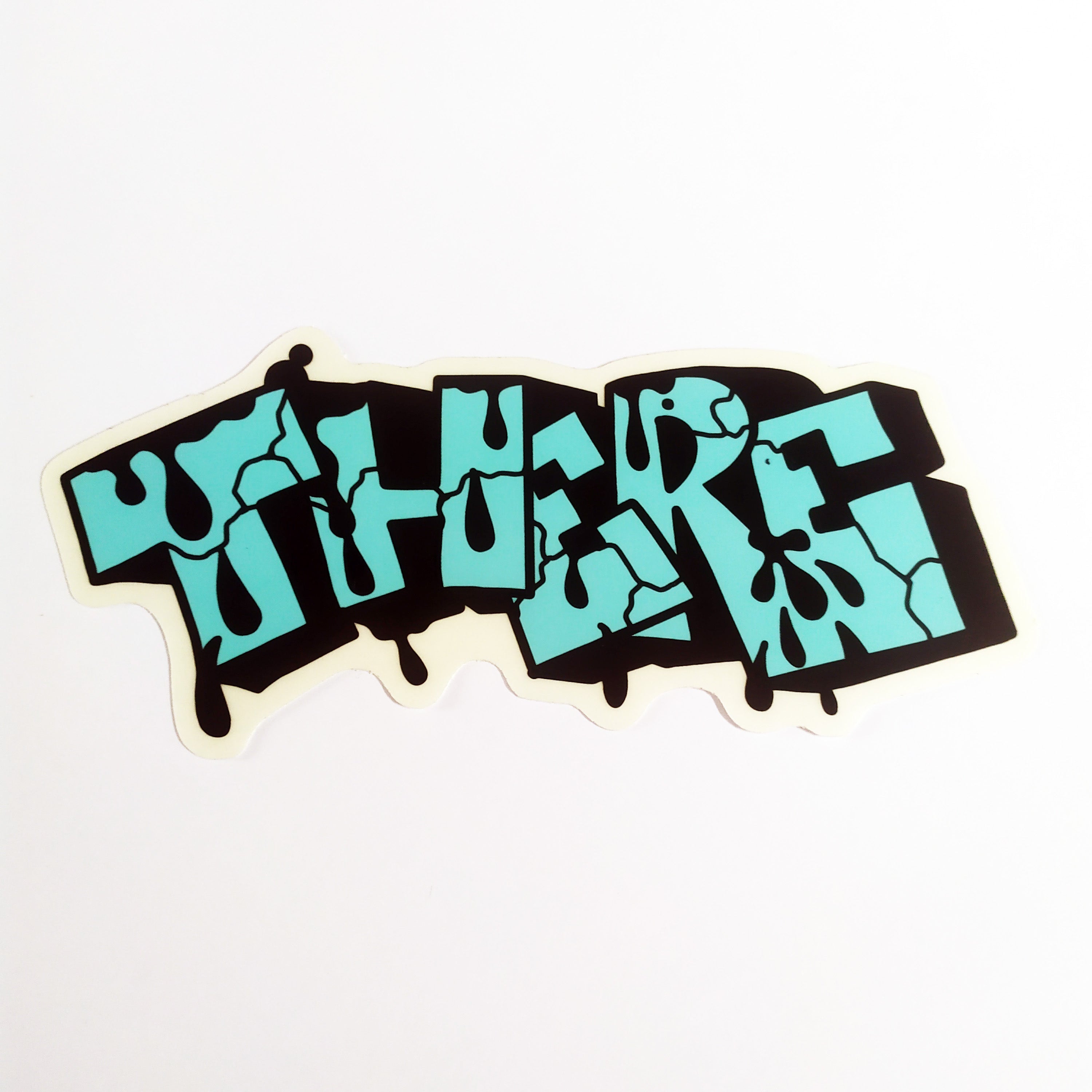 There Skateboards Sticker - "Life Toy" Blue