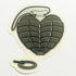Thunder Trucks OG Grenade Skateboard Sticker - Grey - SkateboardStickers.com