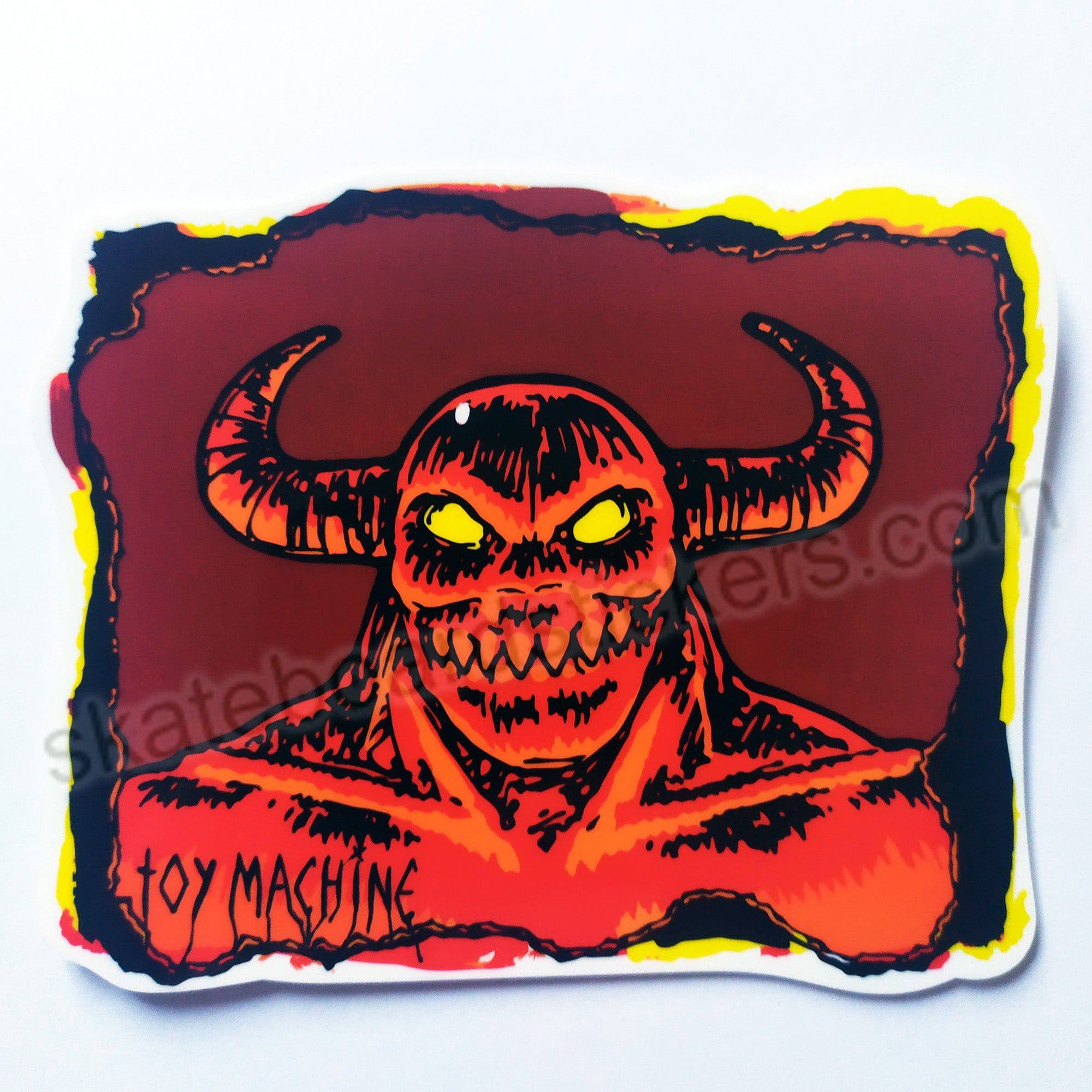 Toy Machine "Hell Monster" - Skateboard Sticker 11 cm x 9 cm approx. - SkateboardStickers.com