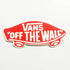 Vans "Off The Wall" Skateboard Sticker - SkateboardStickers.com