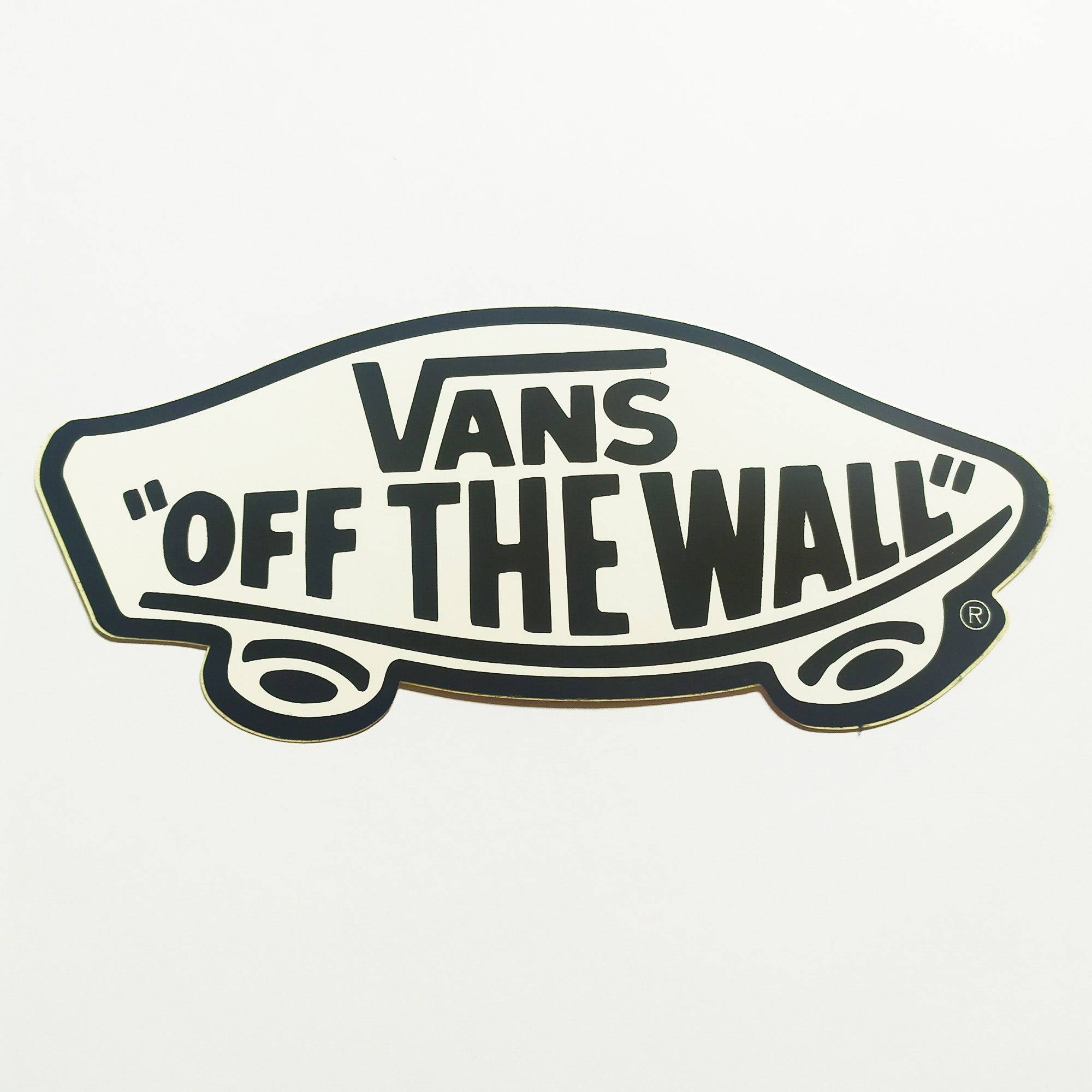 Vans "Off The Wall" Skateboard Sticker - SkateboardStickers.com