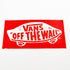 Vans "Off The Wall" Skateboard Sticker - SkateboardStickers.com