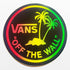Vans "Off The Wall" Skateboard Sticker - SkateboardStickers.com