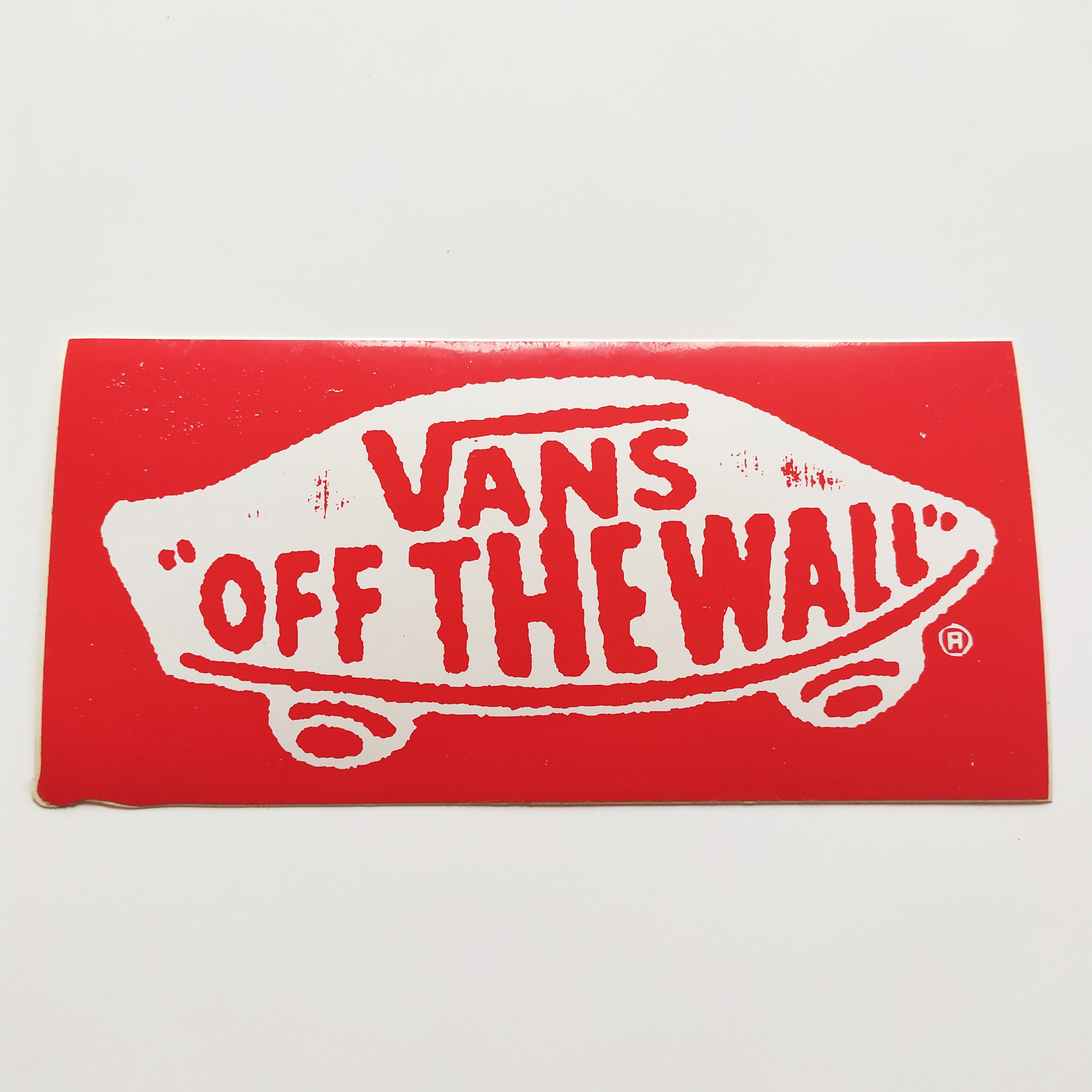 Vans Skateboard Sticker - Off Wall 13cm across approx SkateboardStickers.com