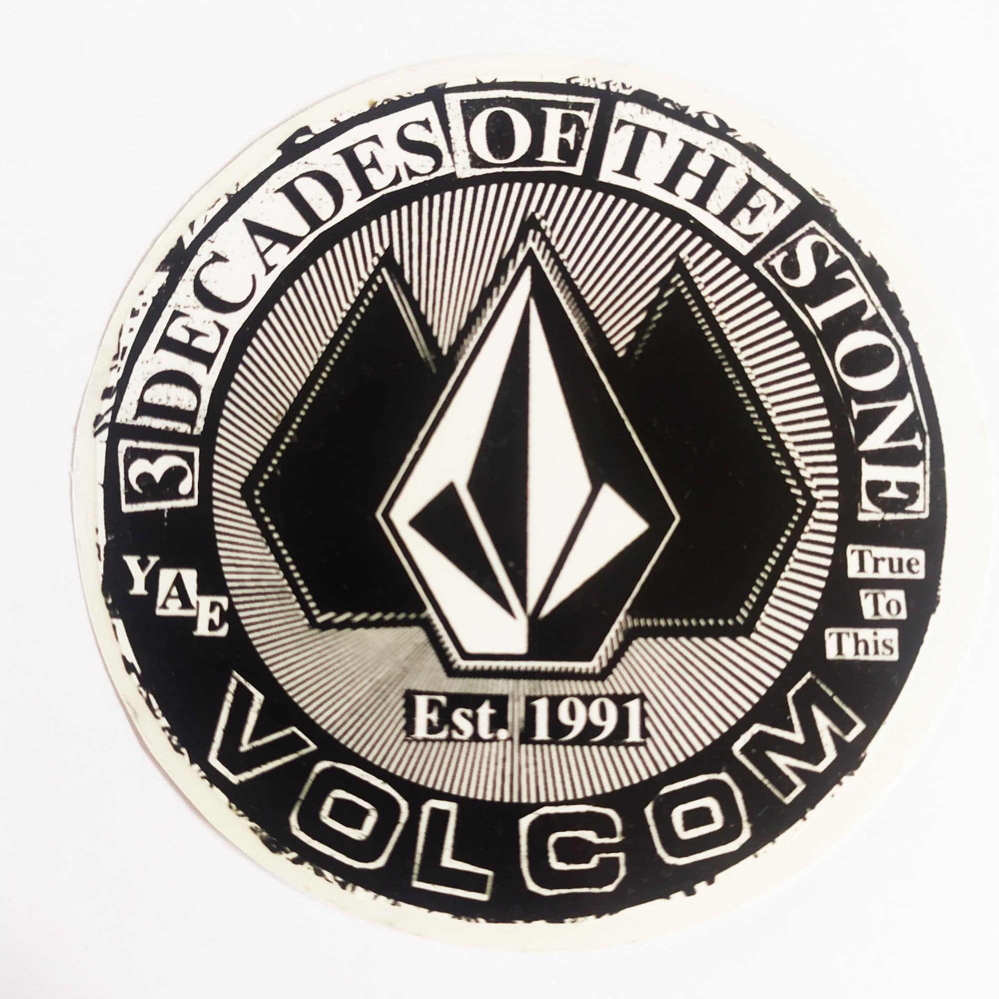 Volcom Skateboard Sticker - SkateboardStickers.com