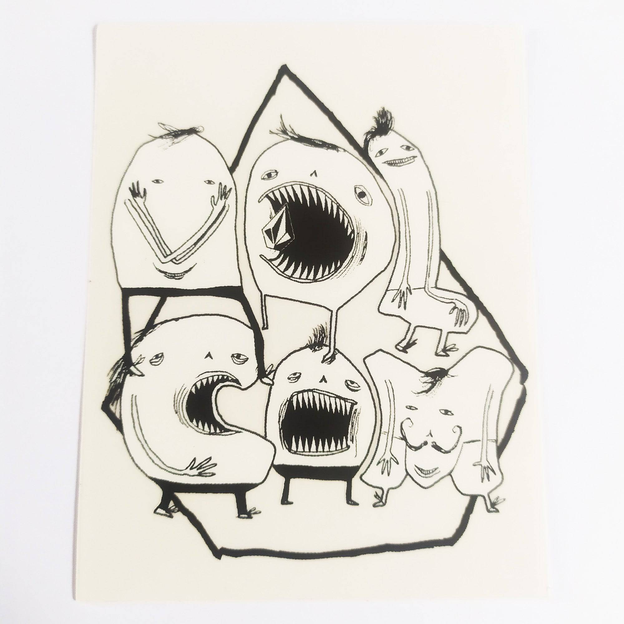 Volcom Stone Skateboard Sticker (20+ years old) - SkateboardStickers.com