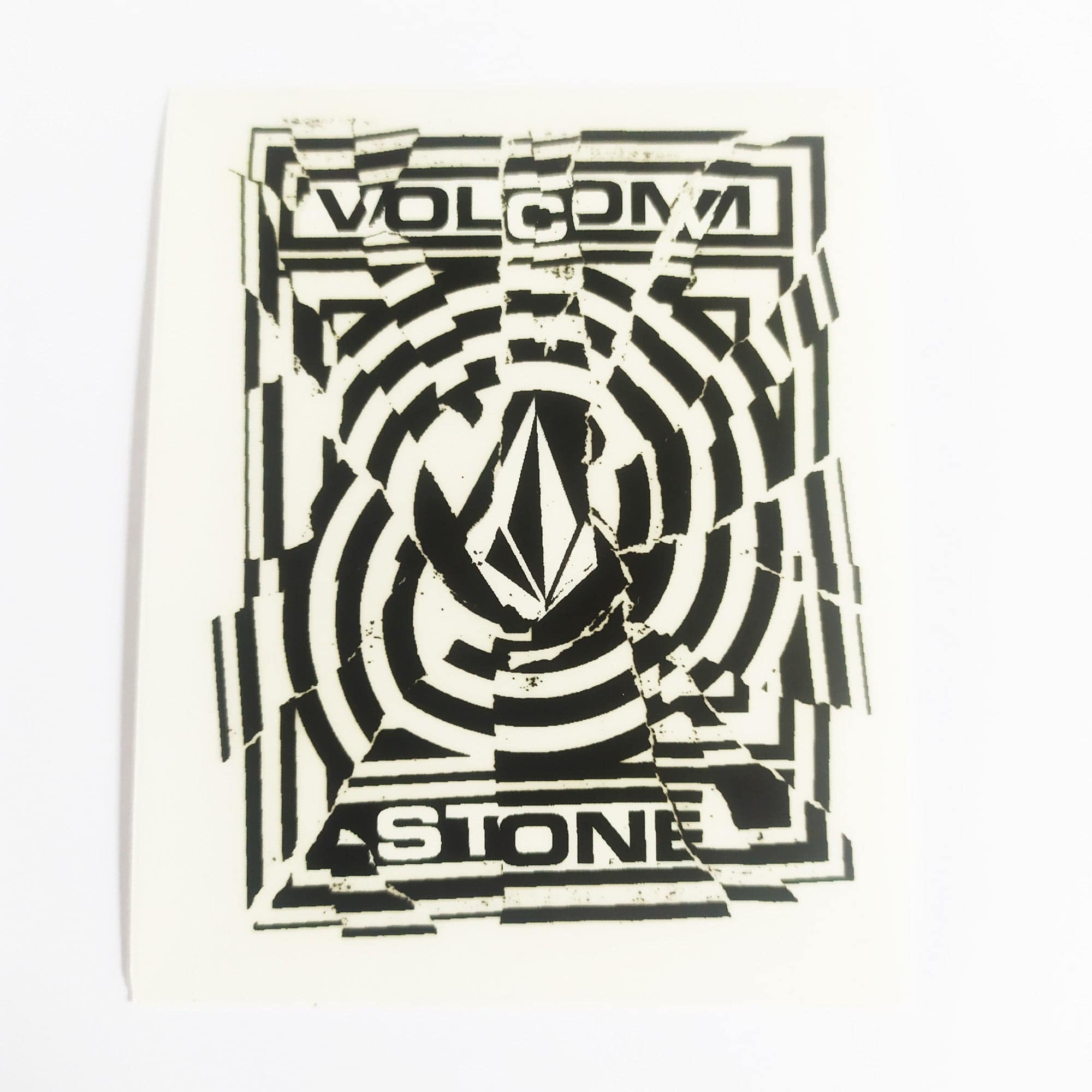 Volcom Stone Skateboard Sticker (20+ years old) - SkateboardStickers.com