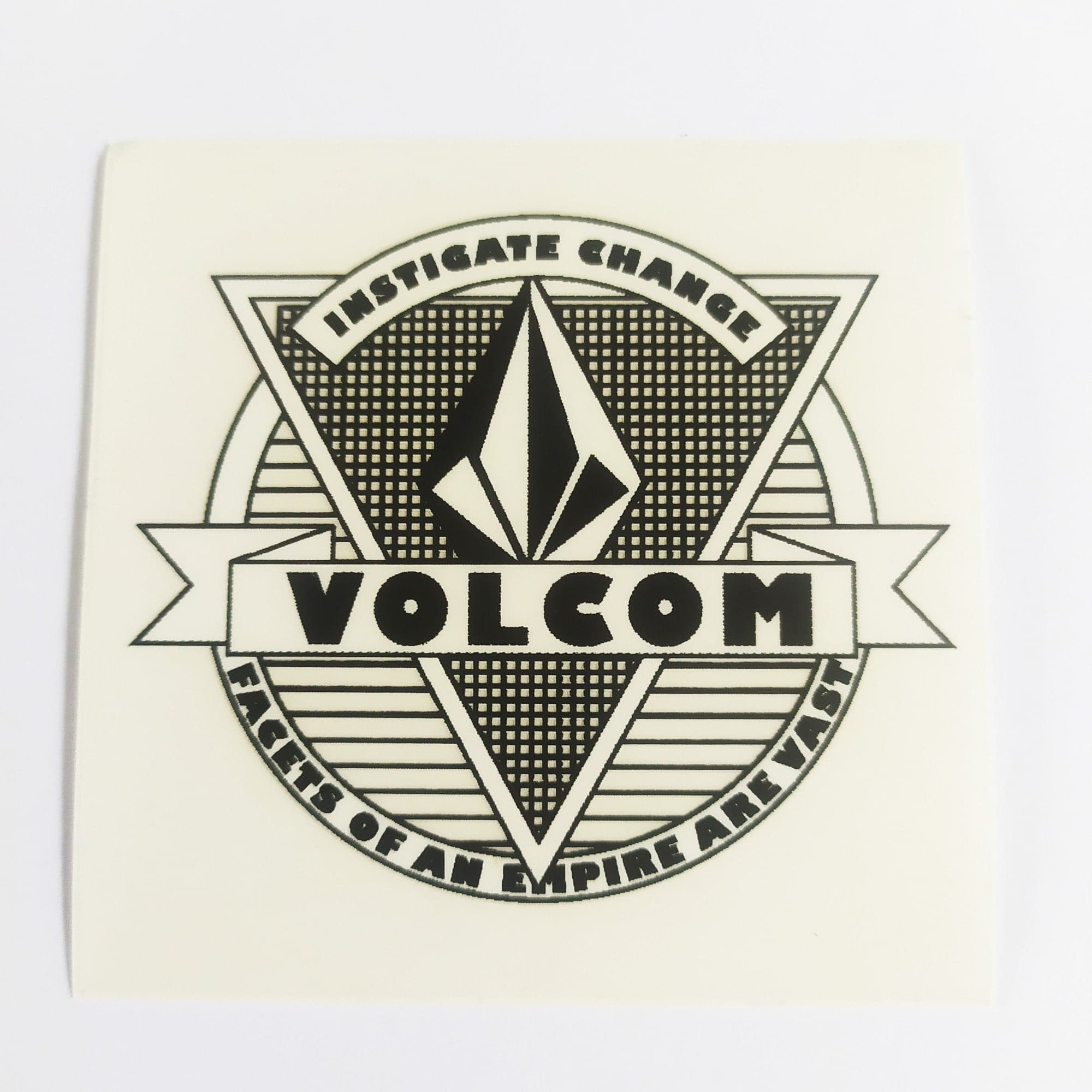 Volcom Stone Skateboard Sticker (20+ years old) - SkateboardStickers.com