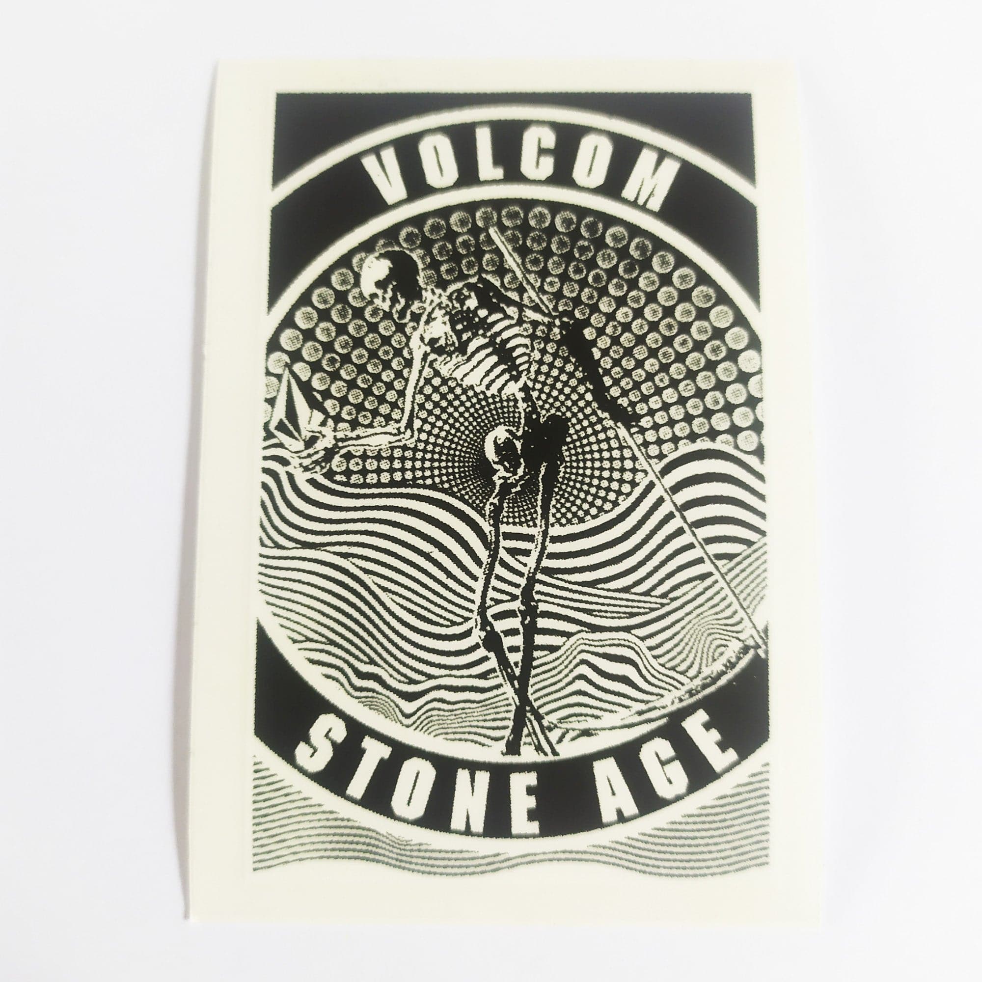 Volcom Stone Skateboard Sticker (20+ years old) - SkateboardStickers.com
