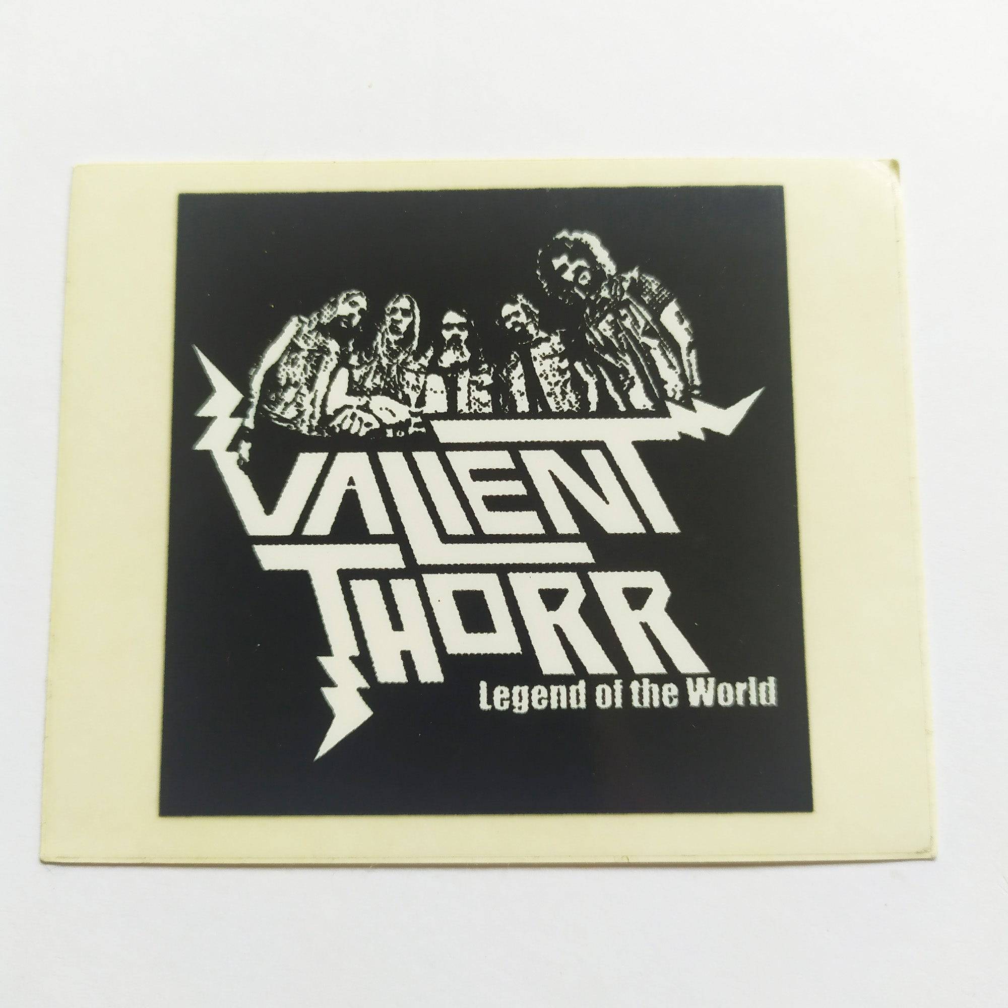 Volcom Skateboard Sticker "Valient Thorr - Legend of the World" - SkateboardStickers.com