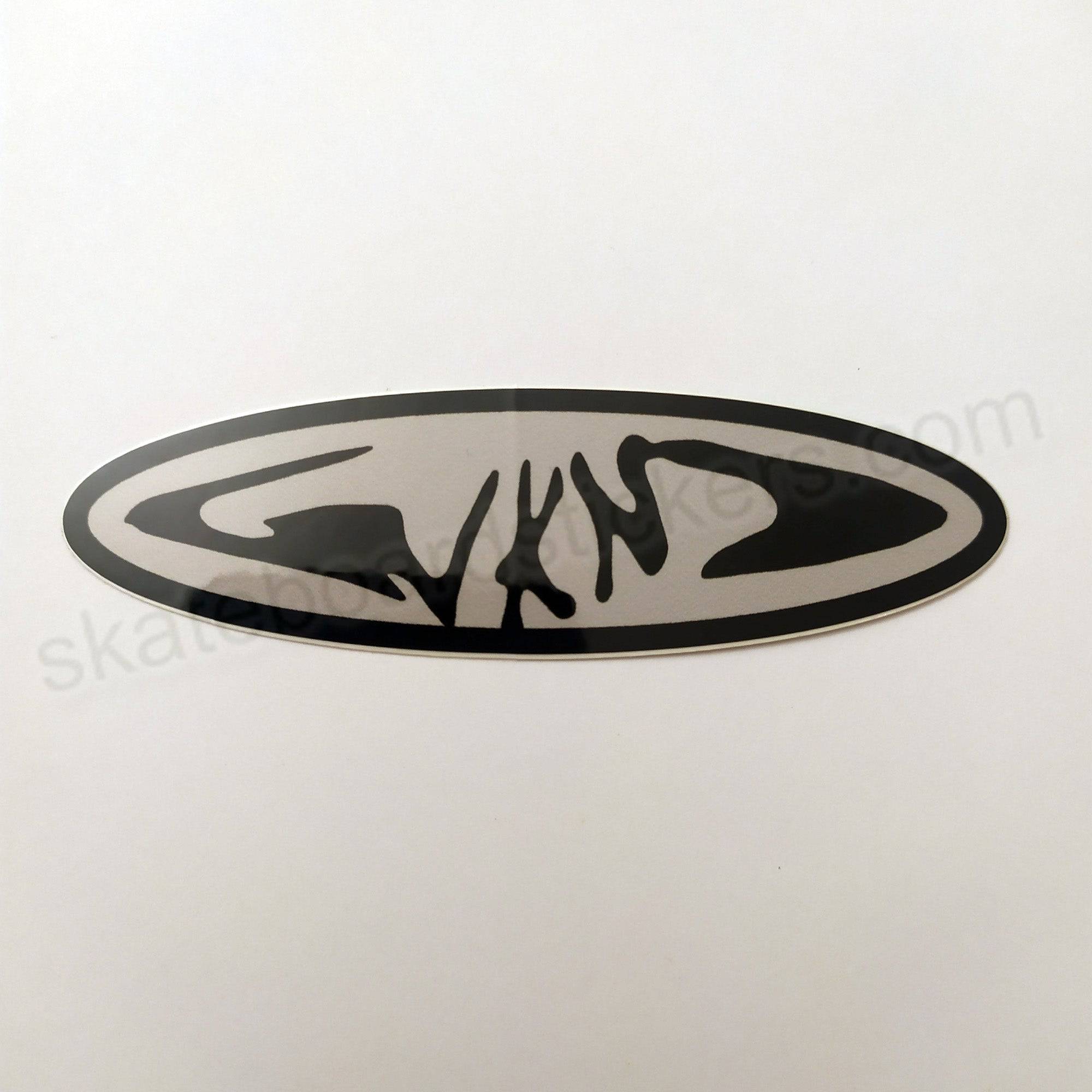 WKND Skateboard Sticker - 9 cm x 2.5 cm approx - SkateboardStickers.com