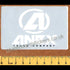 Anex Trucks Skateboard Sticker - SkateboardStickers.com