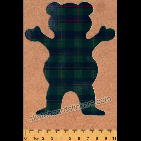 Grizzly Griptape Skateboard Sticker - SkateboardStickers.com