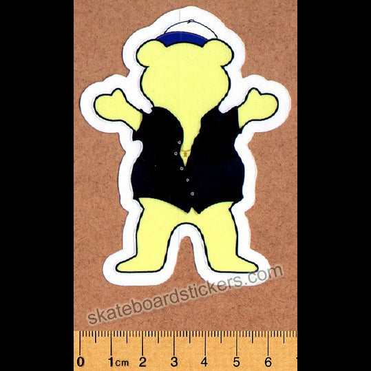 Grizzly Griptape Skateboard Sticker - SkateboardStickers.com