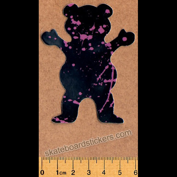 Grizzly Griptape Skateboard Sticker - SkateboardStickers.com