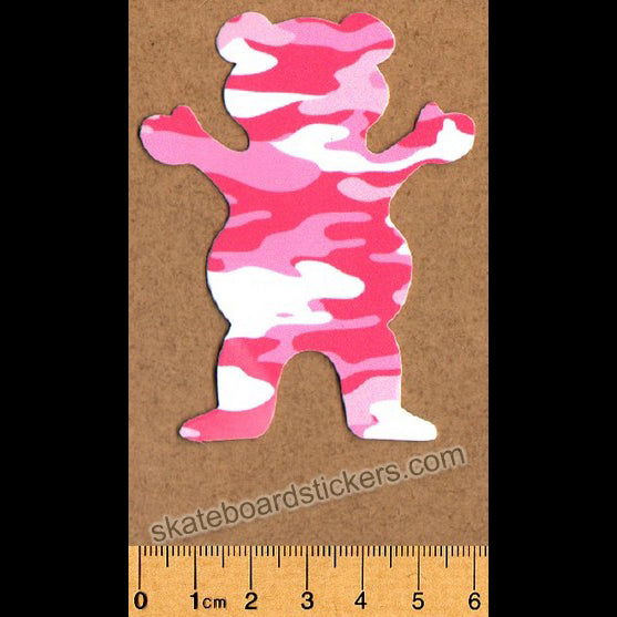 Grizzly Griptape Skateboard Sticker - SkateboardStickers.com