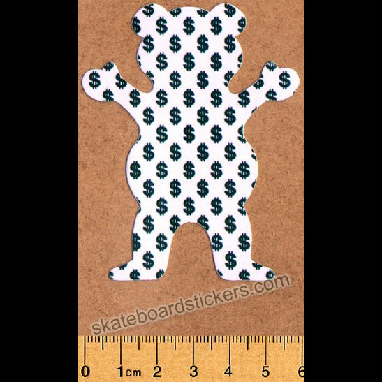 Grizzly Griptape Skateboard Sticker - SkateboardStickers.com