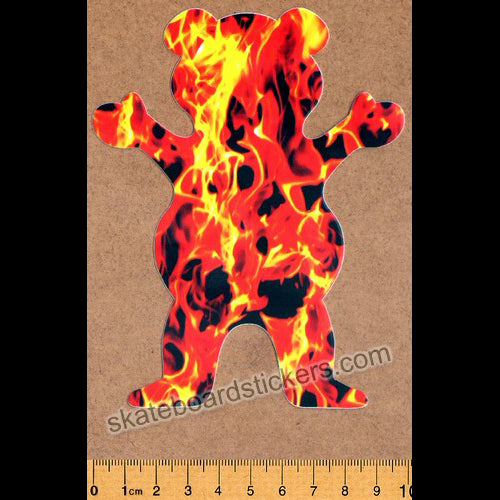 Grizzly Griptape Skateboard Sticker - SkateboardStickers.com