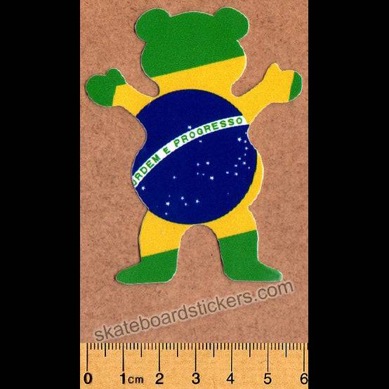 Grizzly Griptape Skateboard Sticker - SkateboardStickers.com
