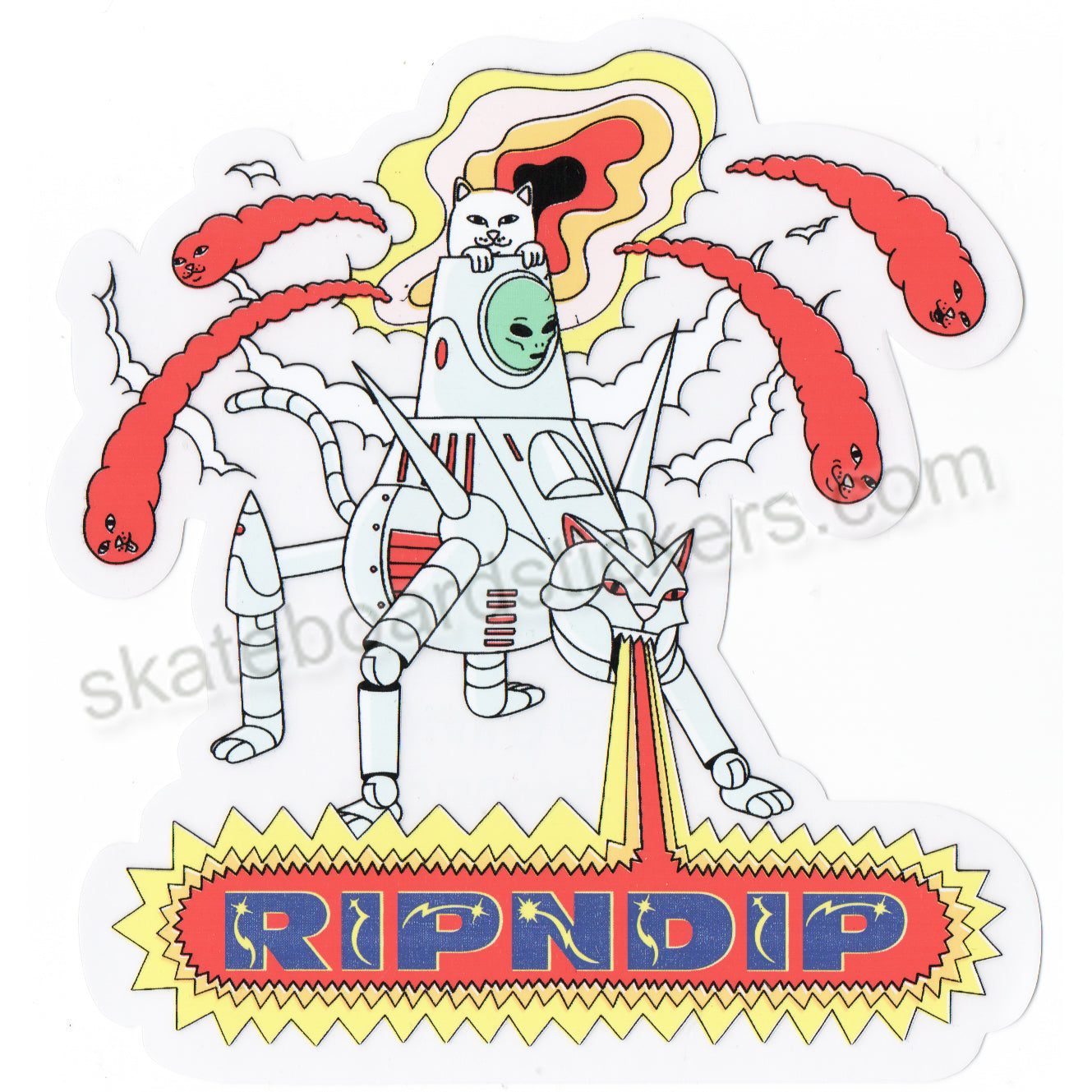 Rip N Dip / RIPNDIP Skateboard Sticker