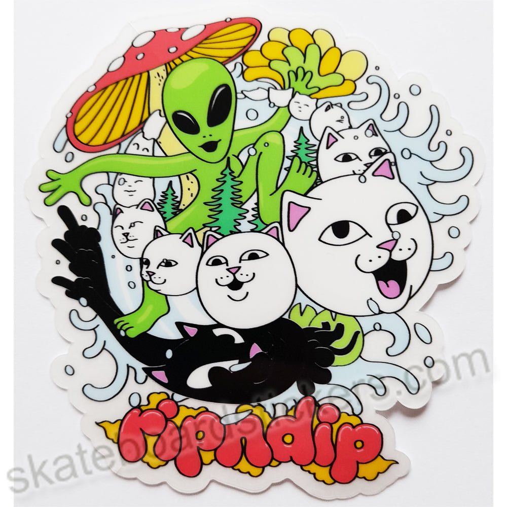 Rip N Dip / RIPNDIP Skateboard Sticker