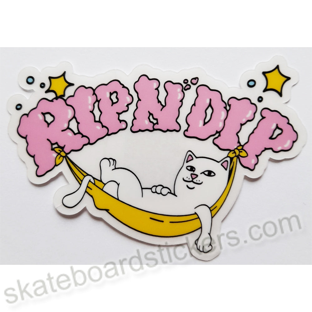 Rip N Dip / RIPNDIP Skateboard Sticker