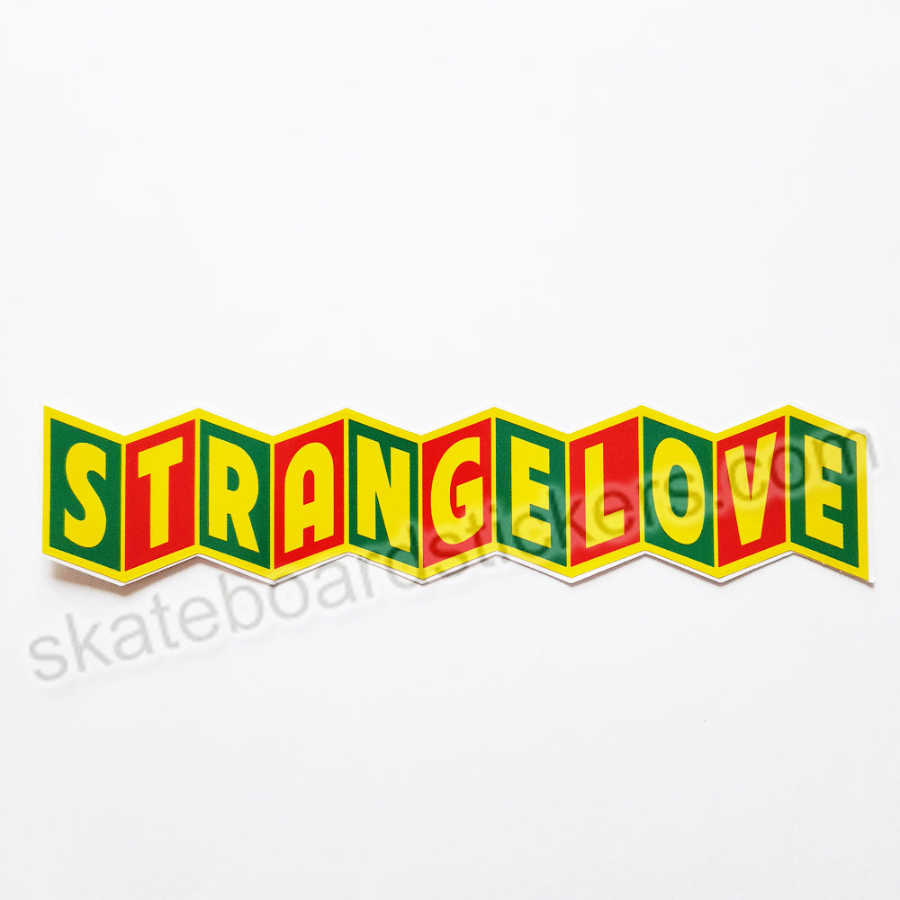 StrangeLove Skateboard Sticker - SkateboardStickers.com