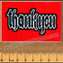 Thank You Skateboard Sticker - SkateboardStickers.com