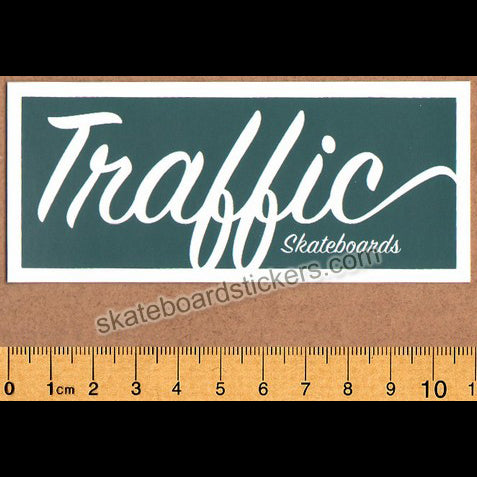 Traffic Skateboards Sticker - SkateboardStickers.com