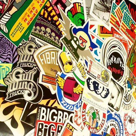 Loads of rare and old Skate Stickers just added