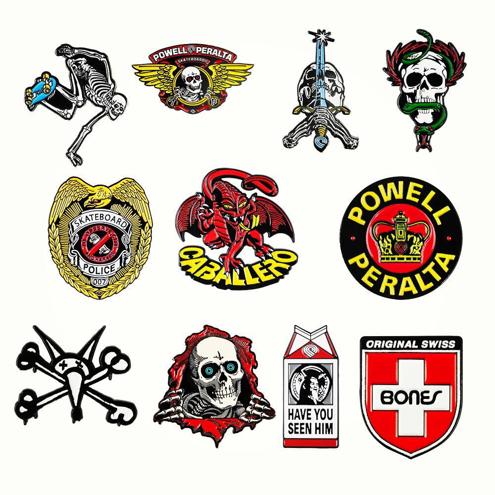 Powell Peralta Lapel Pin Badges New In!