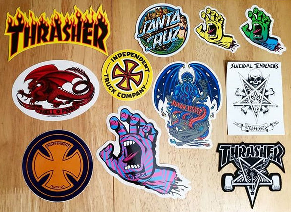 More skate stickers back in stock