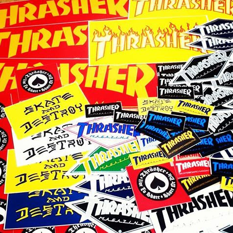 Old School Thrasher Magazine Skate Stickers just added!