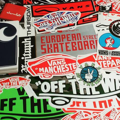 More Stickers just added from Vans, Carhartt, Chocolate, Volcom, DC