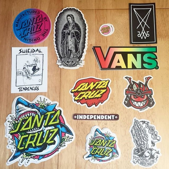 More skate stickers back in stock