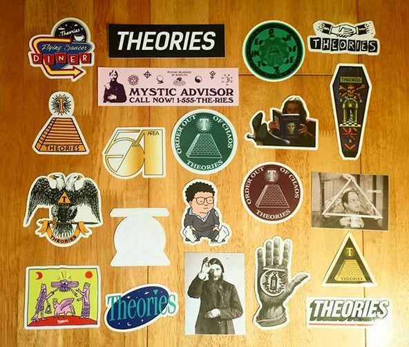 New Skate Stickers from Theories of Atlantis