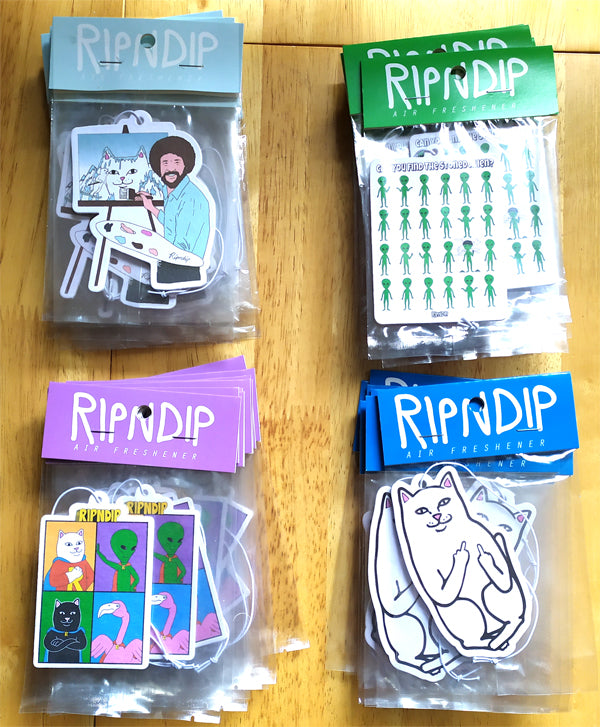 New Air Fresheners from Rip N Dip
