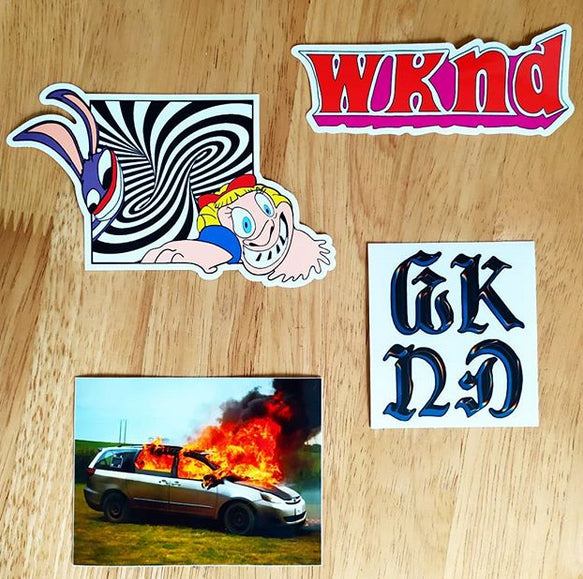 Brand New Stickers in from WDND Skateboards