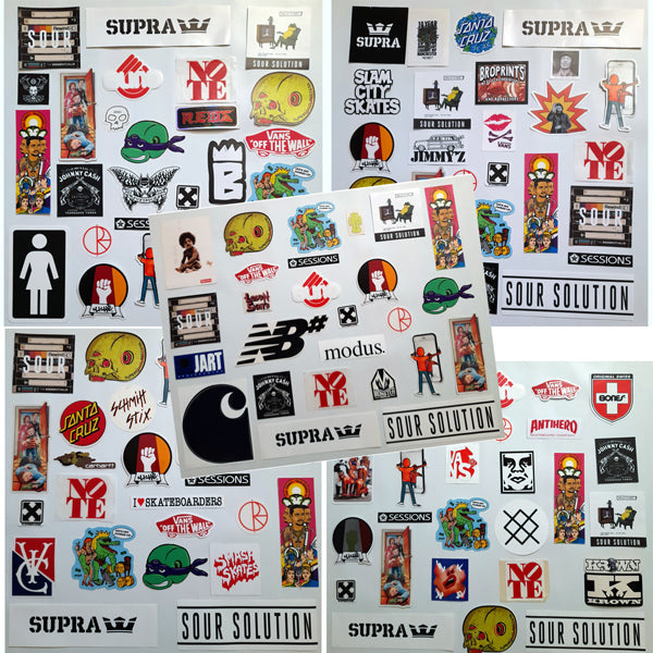 Defected Skateboard Sticker Packs - more just added ...